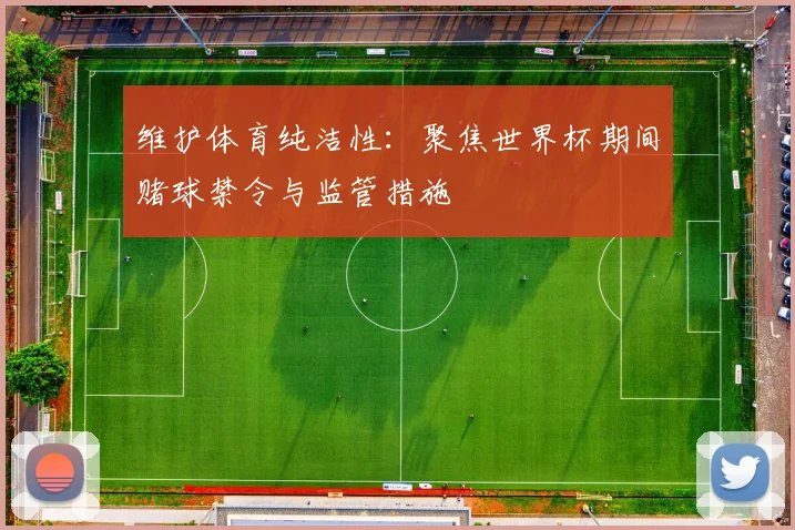 维护体育纯洁性：聚焦世界杯期间赌球禁令与监管措施